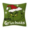 Grinch Christmas Pillowcase Home Christmas Decoration Cushion Sofa Pillowcase