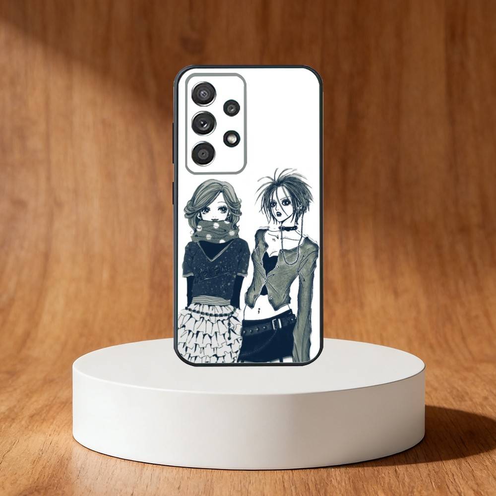 A-Anime N-NaNa O-Osaki Phone Case For Samsung S25,S24,S21,S22,S23,S30,Ultra,S20,Plus,Fe,Note,10,9,5G Black Cover