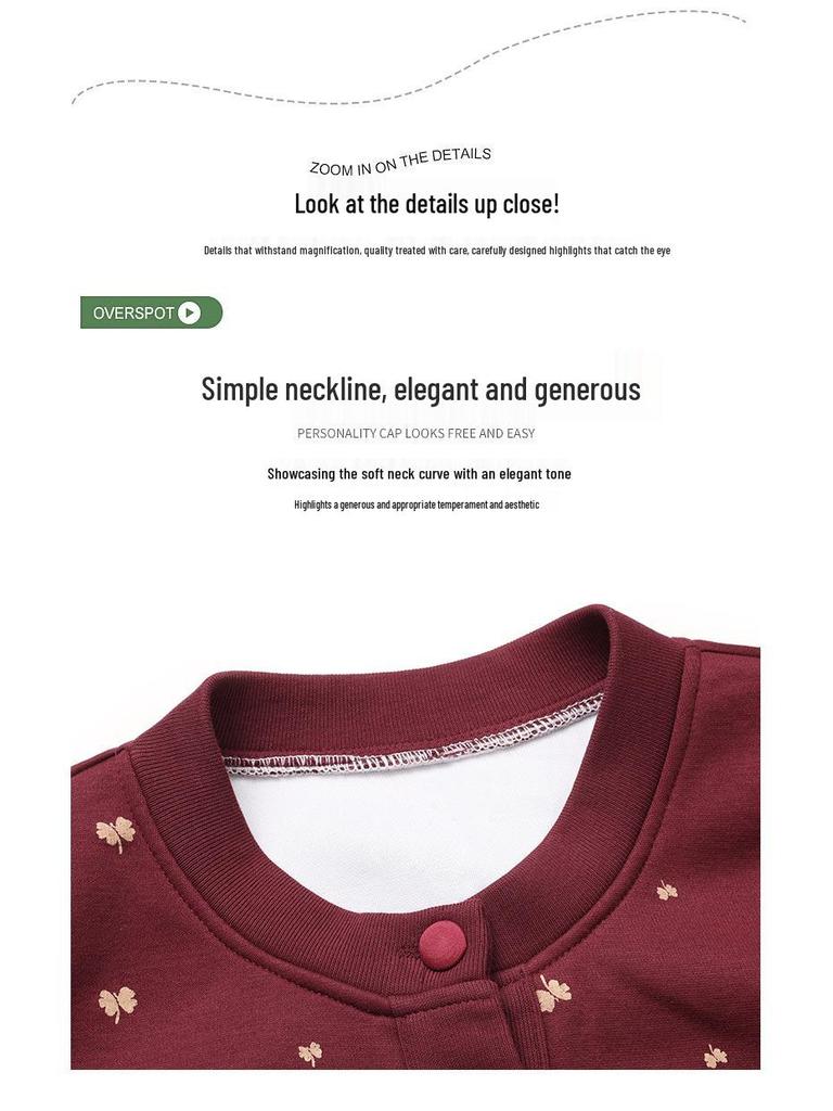 Plus Size Spring & Autumn Jacket Coat for Middle-Aged and Elderly Women - 2025 Collection