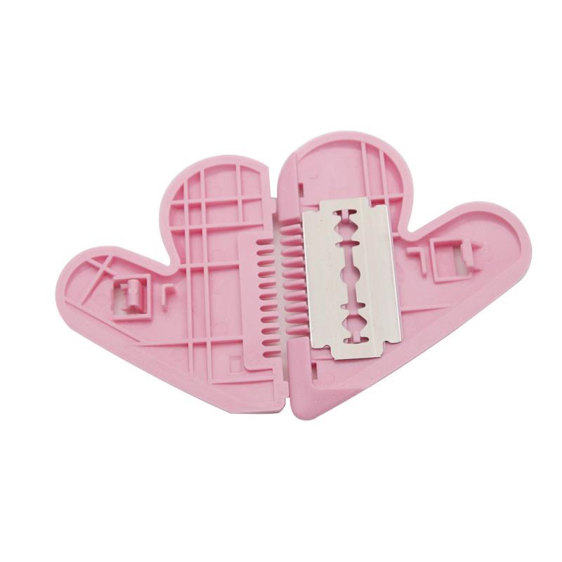 Heart Shape Hair Cutting Trimmer Barber Comb Bangs Hair Remover Home Mini Makeup Tools For Thinning Beauty Hair Cut Accessories