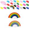 Colorful Handheld Fan For Portable And Convenient Cooling