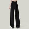 Sibaisha Women's High-Waisted Wide-Leg Casual Pants