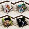 HHunter X Hunter Killua Gon Throw Pillow Case Sham Xcm Xcm Square Home Pillowcase Cushion Cover