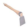 Silver Grubbing Hoe Stainless Steel Mini Grub Hoe Durable Forged Hoe
