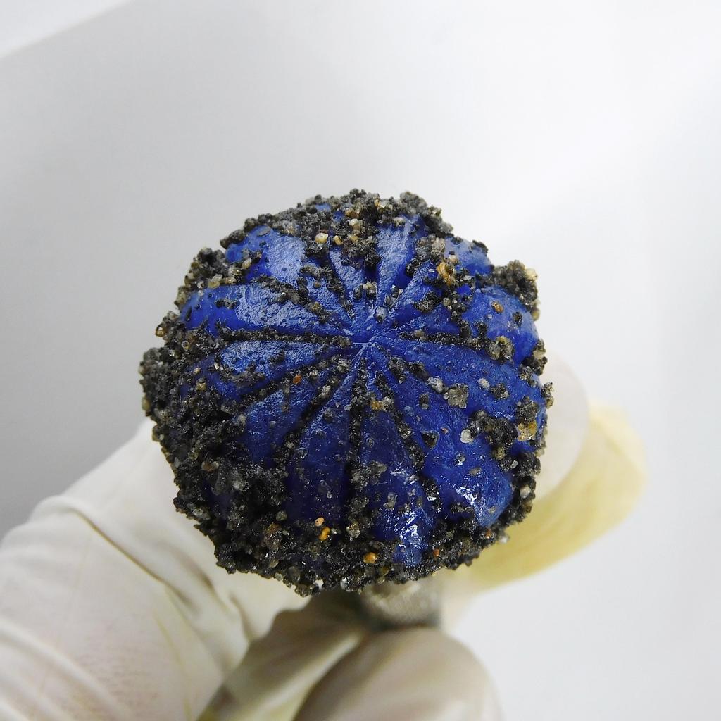 Natural Round Rough Blue Sapphire 81.55 Ct Loose Gemstones CERTIFIED M-681-Ra