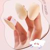 5Pcs Flocking Sponge Makeup Fixing Concealer Finger Puff Funny Cloudy Puff Set Box Soft Skin Dry Wet Dual Purpose Air Cushion