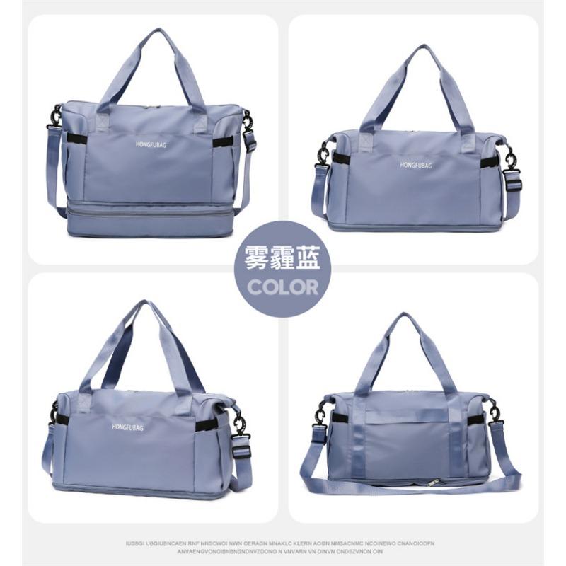 New large-capacity travel bag tote bag, fresh and versatile for men and women, a must-have tote bag when going out