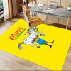 1PC Pippi Langstrump Horse Extra Large Non Slip Floor Carpet, Office, Family, Bedroom, Studio Large Area Rug Indoor Rugs
