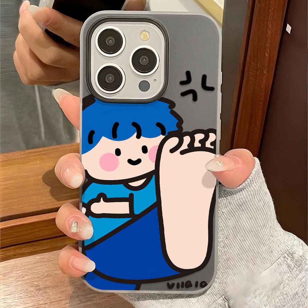 Painted Phone Case for iPhone 15 11 13 14 for 15 16 Pro Max 12 13 16 Pro Cute Fasion Funny Lanyard Phone Case Latest Top Selling Recommendations