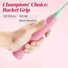 Badminton Racket Silicones Grip Shocked Absorption Handle Cover Reusables Sweat Absorbing Racket Handle Cover
