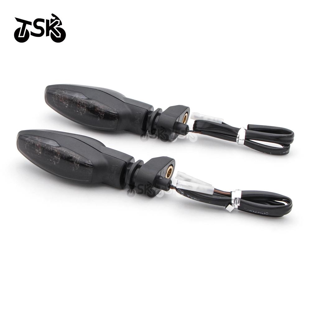 

Указатель поворота мотоцикла, светодиодные передние светодиодные янтарные индикаторы 12 В, подходят для Tiger 800/900/1200 Moto Smoke Signal