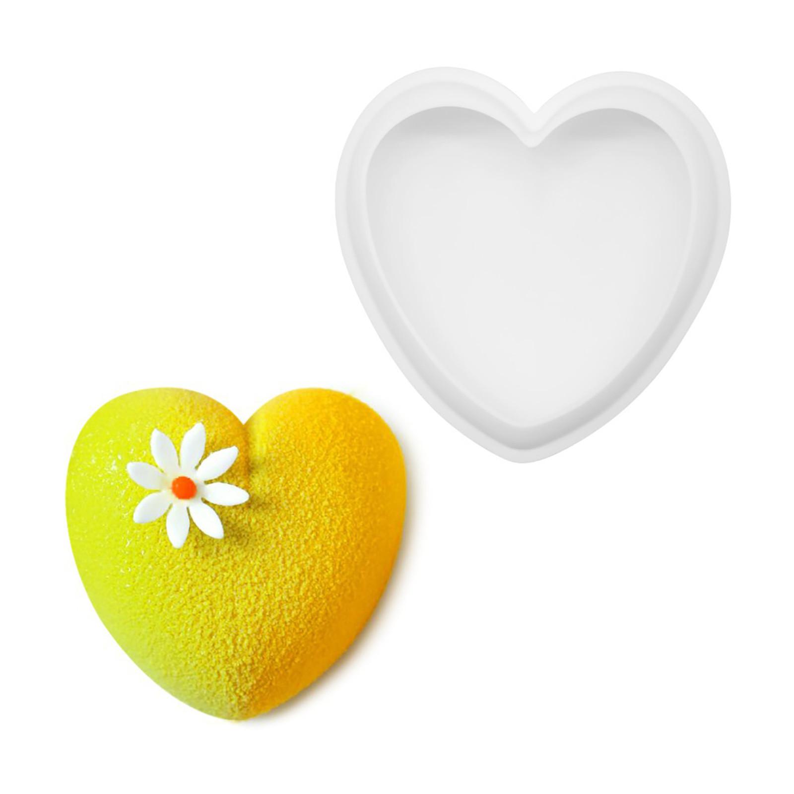 

Heart Shaped Silicone Cake Mold Mousse Mould Chocolate Molds Kitchen 3D DIY Homemade Baking Tools Cake Decorating
