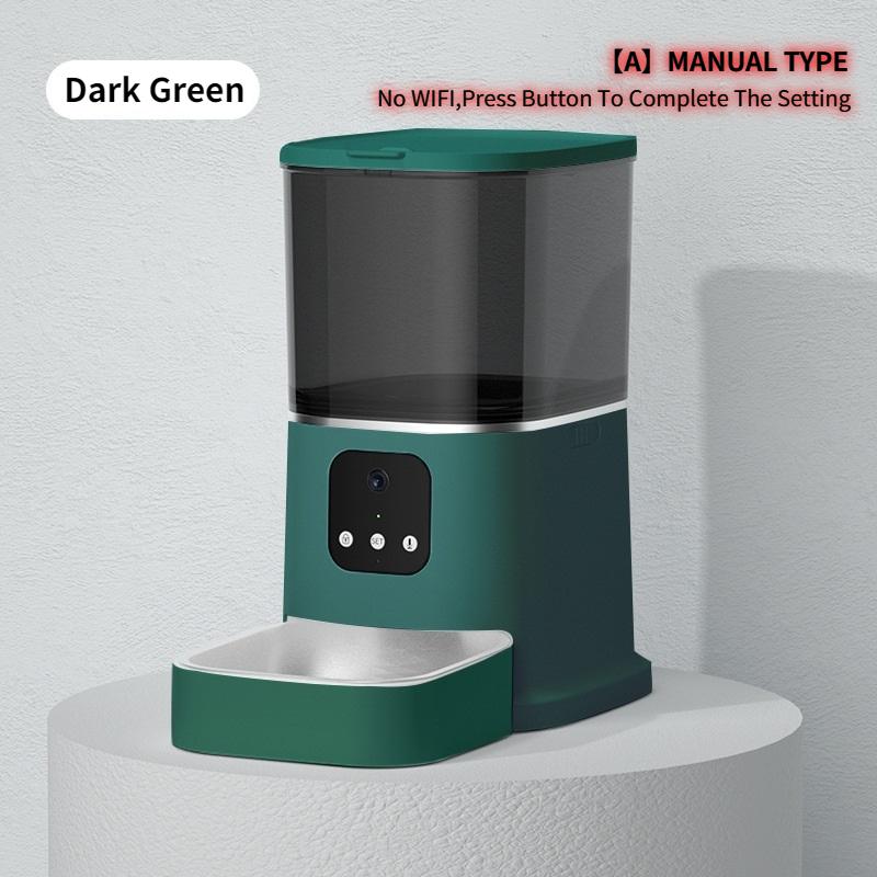 Automatic Pet Feeder with Smart Timing Controller, Cat and Dog Bowl Food Dispenser