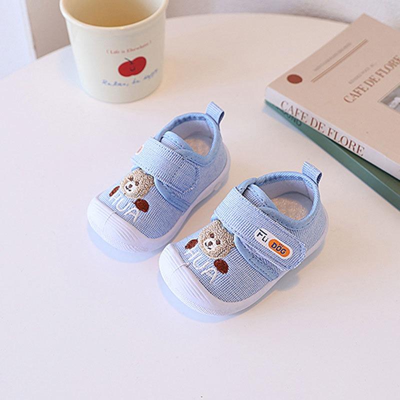 Spring/Autumn Baby Shoes 0-1-2 Years Old, Walking Shoes for Boys and Girls, Squeaky Shoes, Infant Shoes with Sound, Soft-Soled Shoes.