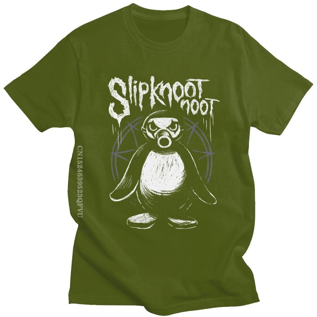 Novelty Noot Noot Pingu Tshirts For Men Cotton Funny TShirts Penguin Meme Funny Cartoon Tees Streetwear Men Casual Tops Clothes