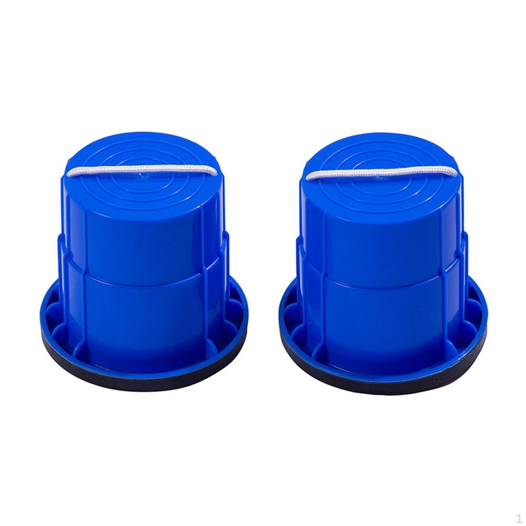 2 Pieces Balance Stilts Walking Toy Set Picnic Non-Slip Bucket for Kids And Adults