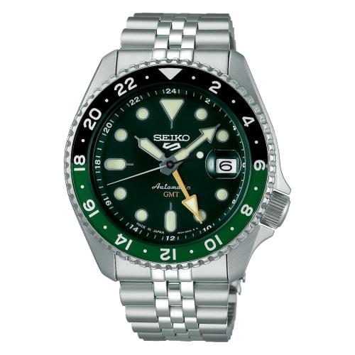 

Seiko Five Sports SKX Sports Style GMT SBSC019 Men s Silver Watch