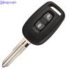 Jingyuqin 2/3 Tasten Autoschlüsselgehäuse für Chevrolet Captiva Autoschlüssel 3 Tasten Rohschlüssel Gehäuseabdeckung