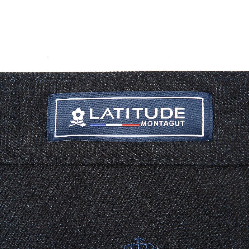 MONTAGUT Men's Thickened Warm Straight-Leg Business Pants