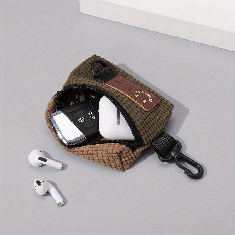 Simple New Coin Wallet Key Bag Small Hanging Bag Card Bag Short Personality Youth Multi-function Multi-use Card Sleeve