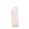 Household Emergency Lighting Bold Red and White Candle Pointed Odorless Long Pole Cylindrical Large Candle