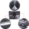 Universal Car Exterior Hood Vent Scoop Cover  Air Intake Trim Carbon Fiber Look