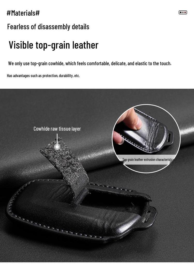 Compatible Leather Key Case for Toyota Sienna, Alphard, Granvia