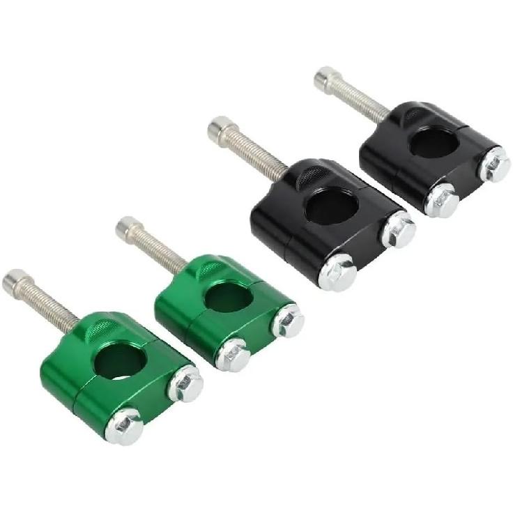Motorcycle Handlebar Riser clamp Handlebar 22mm Riser Bar Mount Bar Clamp Motorcycles Accessories for KLX140 Off-Road Dirt Pit Bike Aluminum