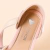 Girls' Half Sandals Summer Korean Version Soft Soled Children's Leather Shoes, Mid Size Children's Crystal Shoes, Baby Princess Shoes