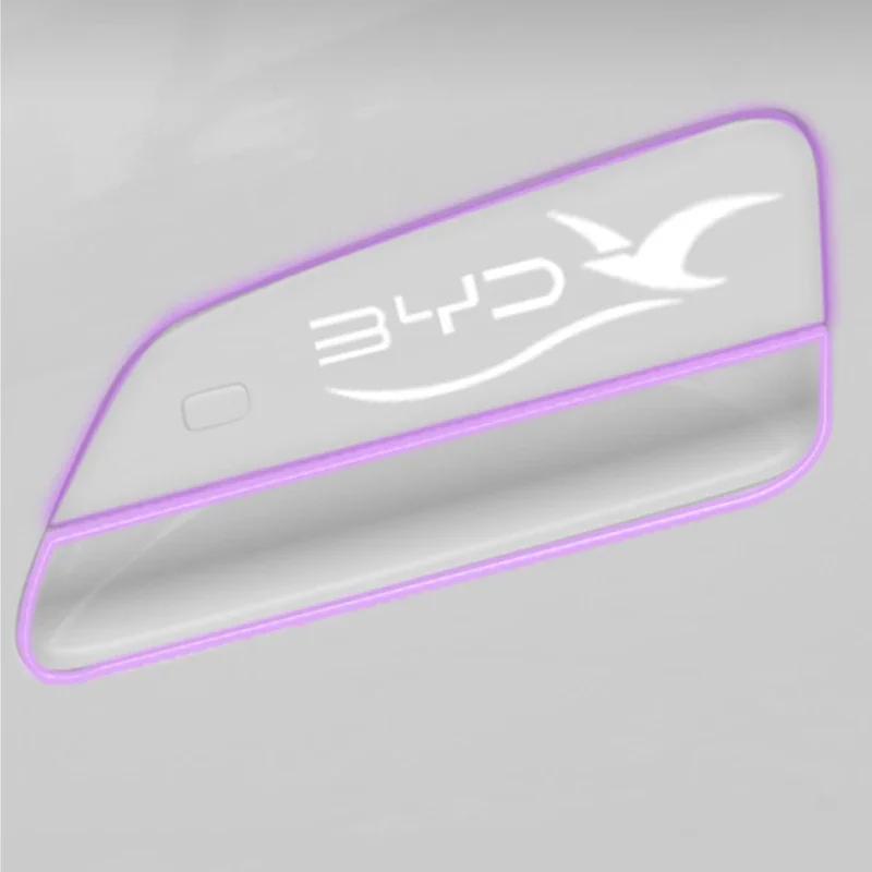 Car Door Bowl Sticker For BYD Seagull Clear Door Bowl Handle Protection Sticker Paint Surface Film Anti-scratch Car Accessories