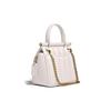 New COACH Willis Sheepskin Shoulder Bag Crossbody Bag Handbag Small Size Women's Pink White C3844-B4HA