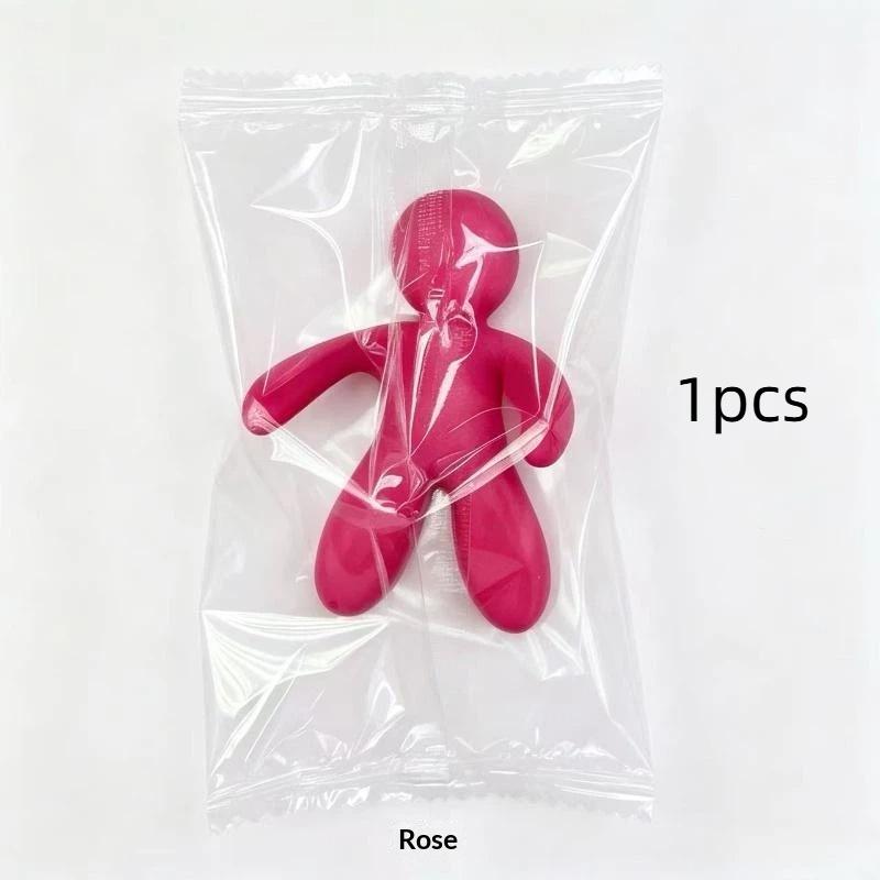 3D Creative Little Elves Air Freshener Natural Fruit Fragrance Car Air Vent Outlet Solid Aromatherapy Fashion Cute Car Interior