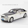 1/20 Scale Phantom Diecast Car Model Toy, Pull Back Toy Vehicle with Sound and Light for Kids Toddler Boys Girls Gift Collection