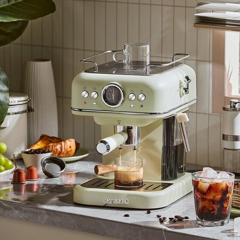 Bear KFJ-E12Q5 20-Bar Espresso Machine with Milk Frother CN plug (adapter included)
