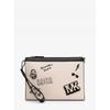 Michael Kors Cooper 3 In 1 Crossbody Pouch 37t6lcom2u2171 Light Cream