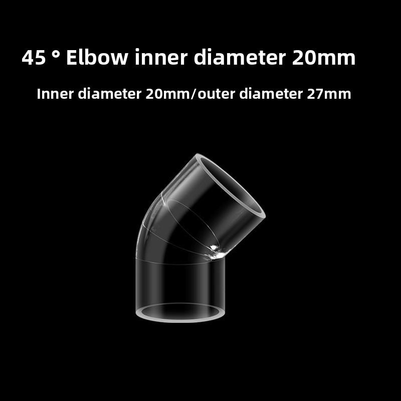 DIY Clear Aquarium Skimmer Acrylic Lily Pipe Spin Surface Inflow Outflow Water Plant Tank Filter Cleaning Fish Tank Accessories