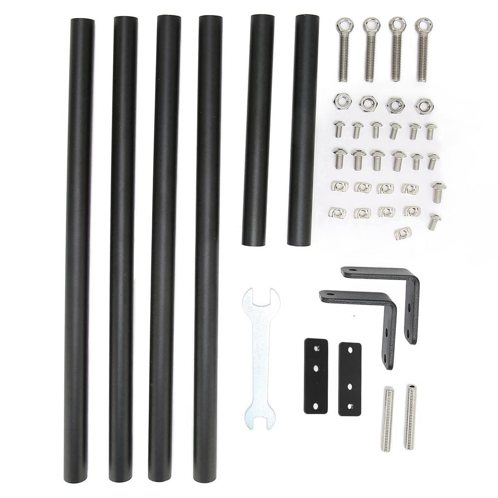 3D Printer Supporting Rod Set Increase Stability Complete Tools Easy Installation 3D Printer Pull Rod Kit for CR 10 S5