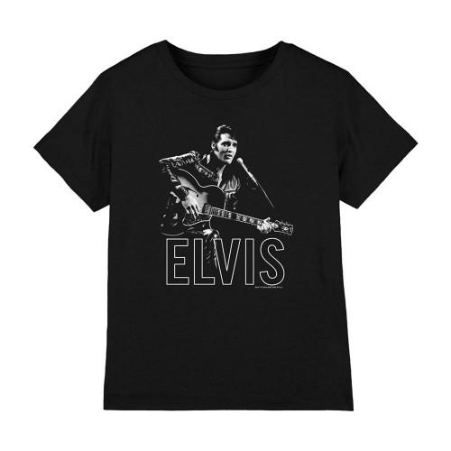 Elvis Presley Kinder/Kids Gitarre in der Hand T-Shirt