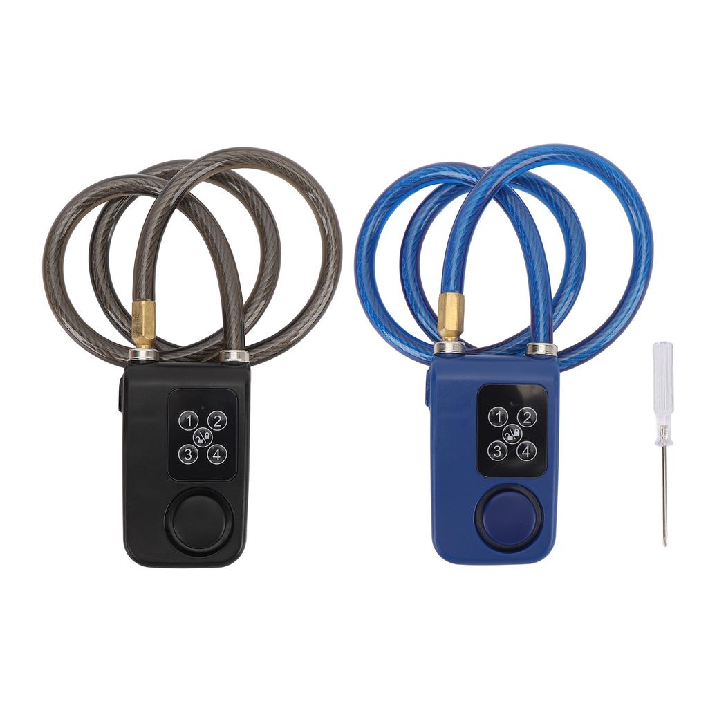 Motorcycle Password Lock Keyless Loud Volume Anti Theft Alarm Low Power Alert Rain Proof Password Se