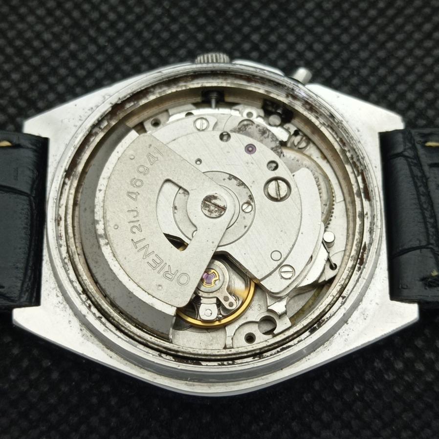 UTILIZAT ELEGANT ORIENT CRYSTAL JAPAN MENS AUTO 46941 CEAS ORIGINAL DIAL a416175-2 R10621f-a416175