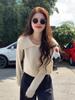 Autumn/Winter Women's Korean Loose Doll Collar Knit Sweater