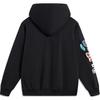 Li-Ning Extreme Sports Series Printed Hooded Comfortable Loose Sweatshirt Men sweatshirt Black AWDU139-3