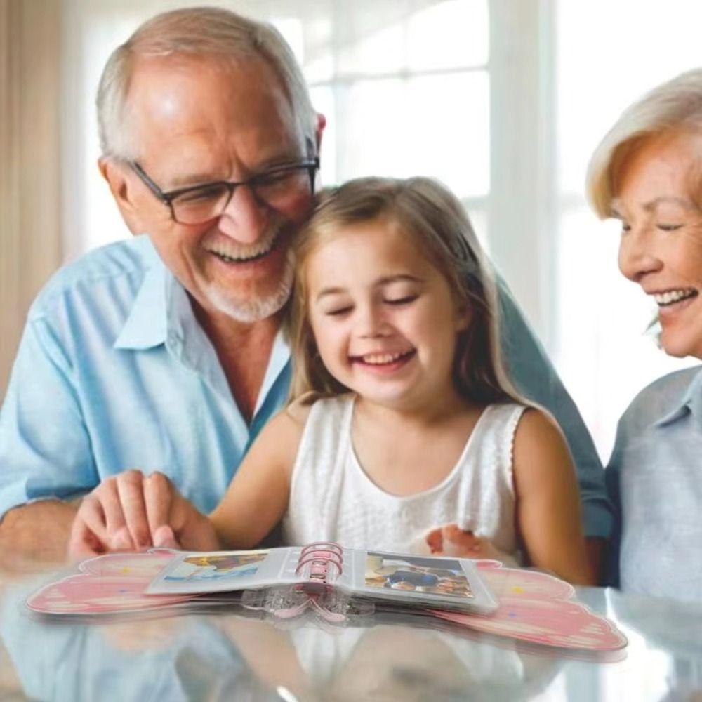 Acrylic Binder Cards Protector DIY Loose-leaf Photo Album Star-chasing Storage Album  Birthday