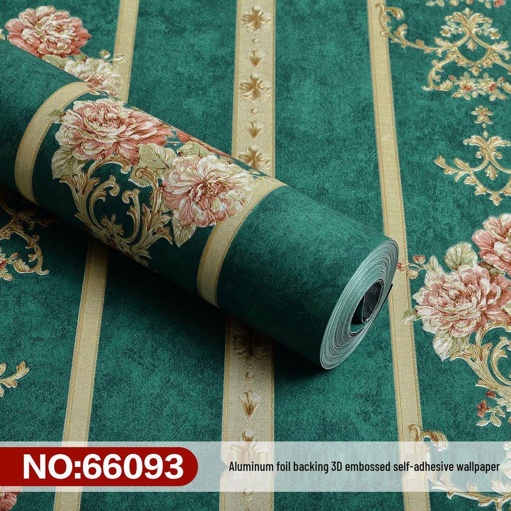 Thick Self-Adhesive Embossed Waterproof Wallpaper for Home Decoration