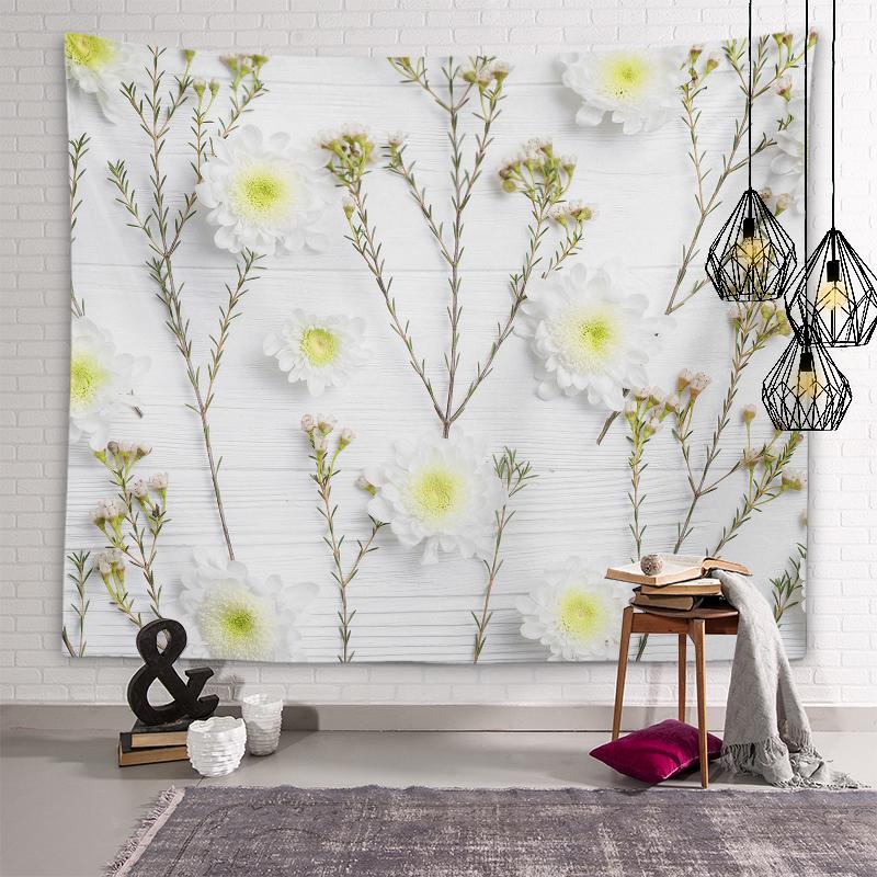 Эстетический гобелен с цветком розы — фото 15