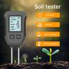 Garden PH Meter Sunlight 5in1 Soil PH Tester Flower Soil Moisture Sensor Detector Acidity Temperature Humidity Fertility Monitor