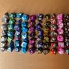70 Stück 10 Farben Polyedrische Würfel Acryl Mehrseitige Würfel Rollenspiel Würfel für Tabletop Spieler Einfach zu bedienen
