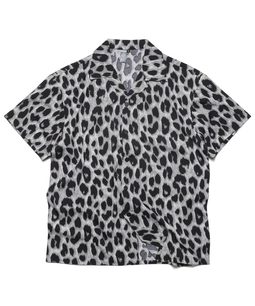 ROCKPSYCHO Panther Summer Shirt-Gray