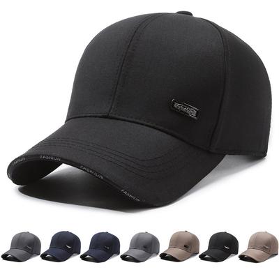 Men's Hat Middle-Aged and Elderly Spring Autumn Baseball Cap Outdoor Sports Travel Cap Sunshade Cap Peak Cap Fishing Hat