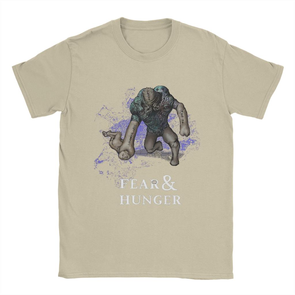 Men Fear and Hunger Termina  T Shirts  Cotton Clothes Vintage Short Sleeve Crewneck Tee Shirt 6XL T-Shirt